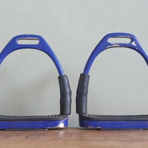 Stijgbeugels Flexi Blauw 11.5 cm