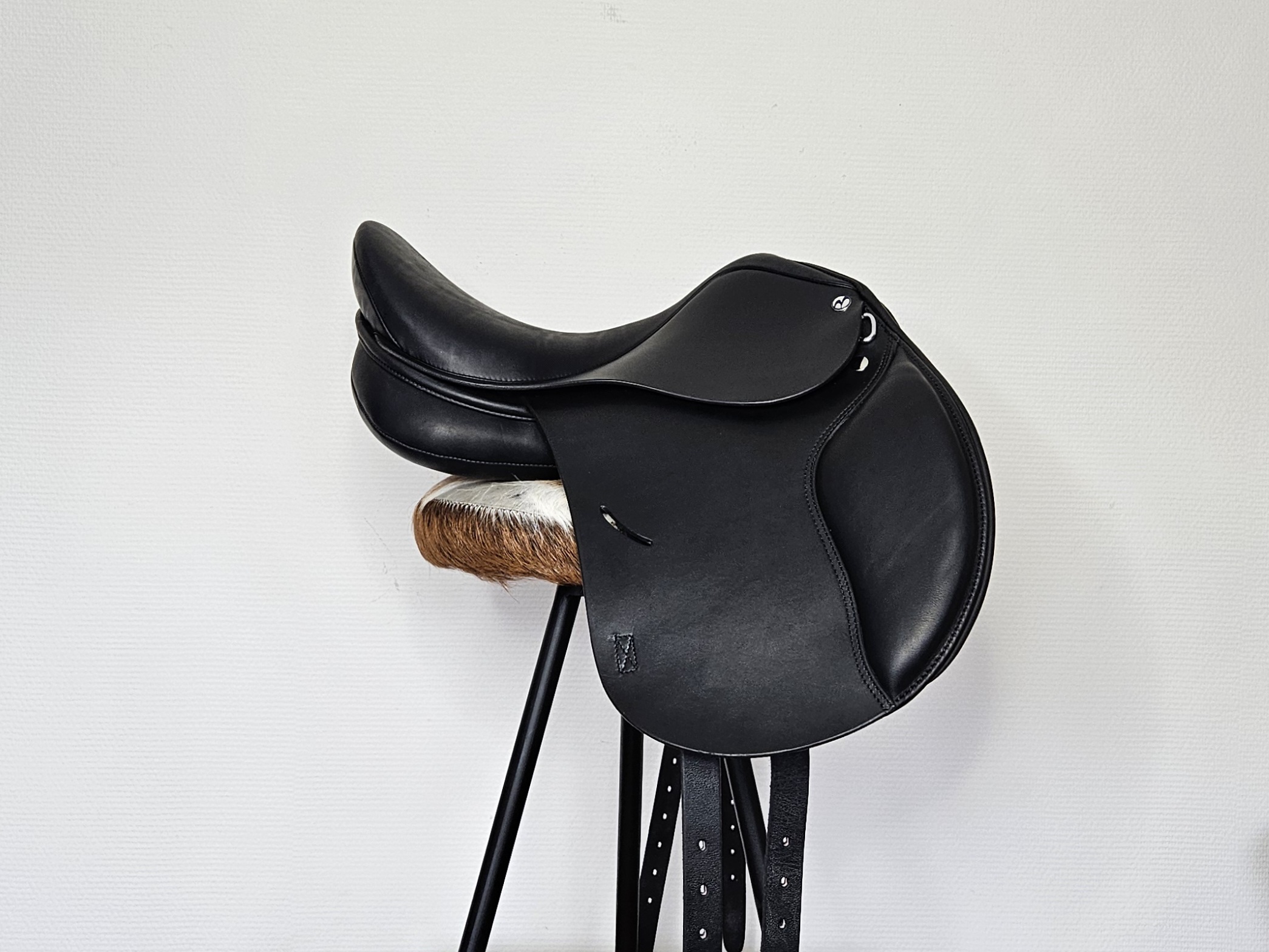 Busse Junior connection zadel 15 inch. korte kussens - Afbeelding 3